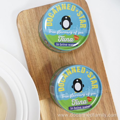 canned tuna fish in water and in oil